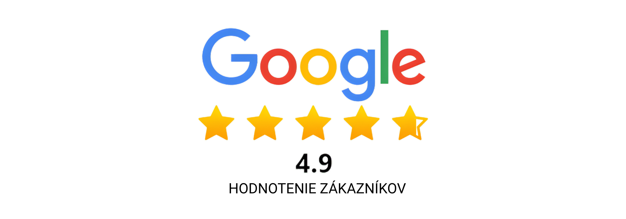 Google hodnotenia
