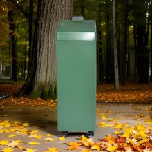 #06 WASTE GREEN – Exteriérový odpadový kôš