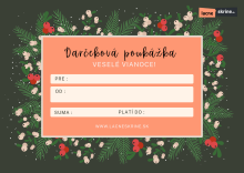 Darčekový poukaz - 150 € - Lacneskrine.sk