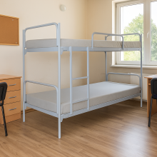 #03 FOLDING BED DOUBLE – Skladacia kovová posteľ poschodová