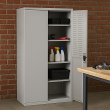 Skriňa na náradie s vysokou nosnosťou, 4 police