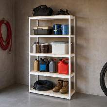 #06 MAMUT – Bezskrutkový regál s 5 policami