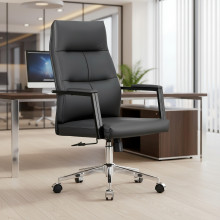 Kancelárska stolička z PU kože, elegantná