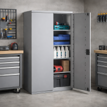 Hlboká skladovacia skriňa so 4 policami