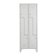 4-dverová šatníková skriňa typu Z na nožičkách (demont)