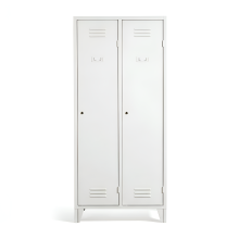 2-dverová šatníková skriňa na nožičkách s prepážkou (demont)