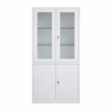 Nemocničná skrinka na lieky so sklenenými policami (demont)