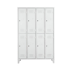 8-dverová šatníková skriňa s krátkymi dverami na nožičkách (demont)