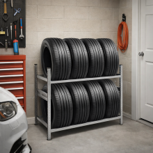 Regál na pneumatiky 1100x1210x430 - Ilustračná fotka