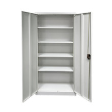 Kancelárska skriňa s imitáciou svetlého dreva, 4 police