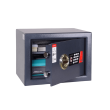 #17 MINISAFE R26 ELECTRO – Bezpečnostná schránka čierna, 350 x 260 x 260 mm
