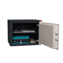 #17 MINISAFE S30 KEY – Bezpečnostná schránka čierno – biela,  380 x 300 x 320 mm