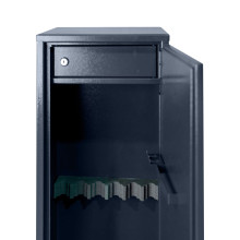 Trezor na 6 zbraní, uzamykanie na kľúč, 1500/340/260 mm