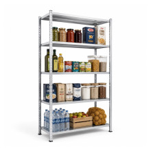 Csavarmentes fém polcos állvány 980×400 mm polcokkal – alapmodul