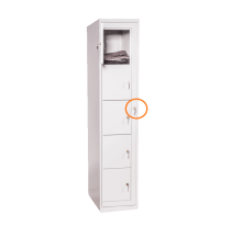 #11 LAUND LOCK+ – Centrálny zámok do skríň na výdaj pracovného oblečenia
