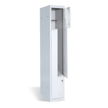 2-dverová úzka šatníková skriňa s dvermi typu Z, 1800/300/500 mm