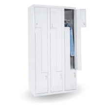 6-dverová šatníková skriňa s dverami typu Z, 350 mm