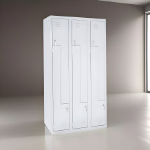6-dverová šatníková skriňa s dverami typu Z, 350 mm, ilustrácia