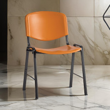 Jedálenská stolička, oranžová