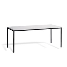 Jedálenský stôl, 2000x800, sivá doska