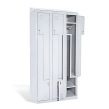 #03 CIK-CAK MINI 6 – 6-dverová úzka šatníková skriňa s dvermi typu Z, 1800/900/500 mm