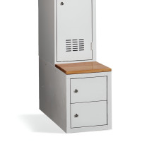 #03 SHOECABINET 1/2 – 2-dverová skrinka na topánky 300 mm - Ilustrácia