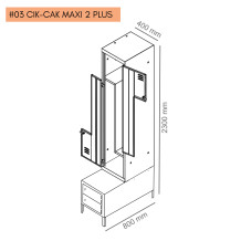  #03 CIK-CAK MAXI 2 PLUS
