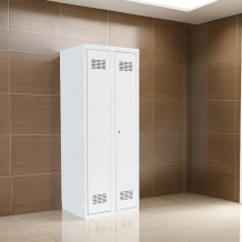 #03 CLEANER MAXI – Kovová skriňa pre upratovačky 1850/800/500