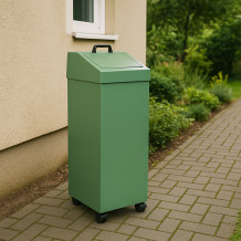 #06 WASTE GREEN – Exteriérový odpadový kôš