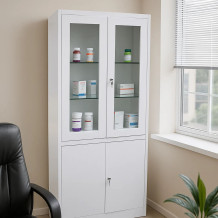 #26 MEDICINE PLUS GLASS ECONOMY – Nemocničná skrinka na lieky