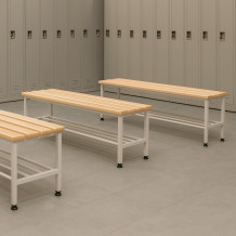 #30 BENCH 1000 SR – Šatníková lavica s dľžkou 1000 mm s roštom na topánky