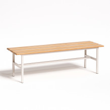 Klasická šatňová lavica #16 BENCH 1500. Je vhodná do šatní, športových klubov, do wellness, fitness centier.