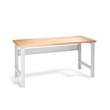 Pracovný stôl s pevnými nohami, 1700 mm