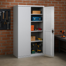 Skriňa na náradie s vysokou nosnosťou, 4 police