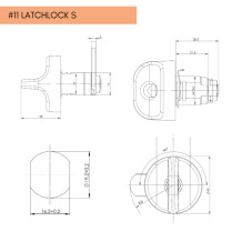 Bezpečnostný uzáver na visiaci zámok