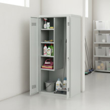 #03 CLEANER MAXI – Kovová skriňa pre upratovačky 1850/800/500