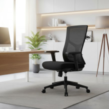 Kancelárska stolička so sieťovanou opierkou chrbta