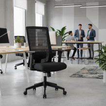 Kancelárska stolička so sieťovanou opierkou chrbta