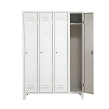 4-dverová šatníková skriňa s dlhými dverami na nožičkách (demont)