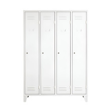 4-dverová šatníková skriňa s dlhými dverami na nožičkách (demont)