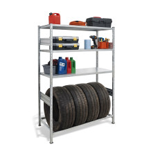 Regál na pneumatiky 2000x1210x430, 3 odkladacie police
