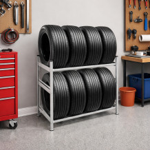 Regál na pneumatiky 1100x1060x430 - ilustračná fotka