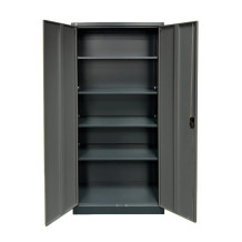 Kancelárska skriňa s imitáciou tmavého dreva, 4 police (demont)