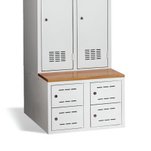 #03 SHOECABINET 2/4 – 4-dverová skrinka na topánky 300 mm
