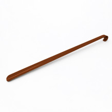 #27 SHOEHORN BN – Veľký kovový obuvák, hnedý