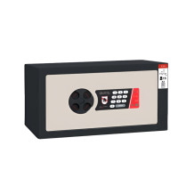#17 MINISAFE S20 ELECTRO – Bezpečnostná schránka čierno – biela, 380 x 200 x 260 mm