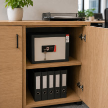 #17 MINISAFE S25 KEY – Bezpečnostná schránka s kľúčovým zámkom,  250/350/260 mm