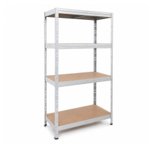 Regálová zostava so 4 HDF policami, 1800/1200/450