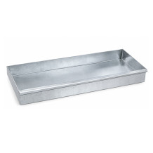 Pozinkovaná vanička do chemickej skrine, hĺbka 380, vysoká