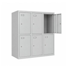 #03 BOXES 6 MINI - 6-priehradková skriňa na úschovu cenností, nízka